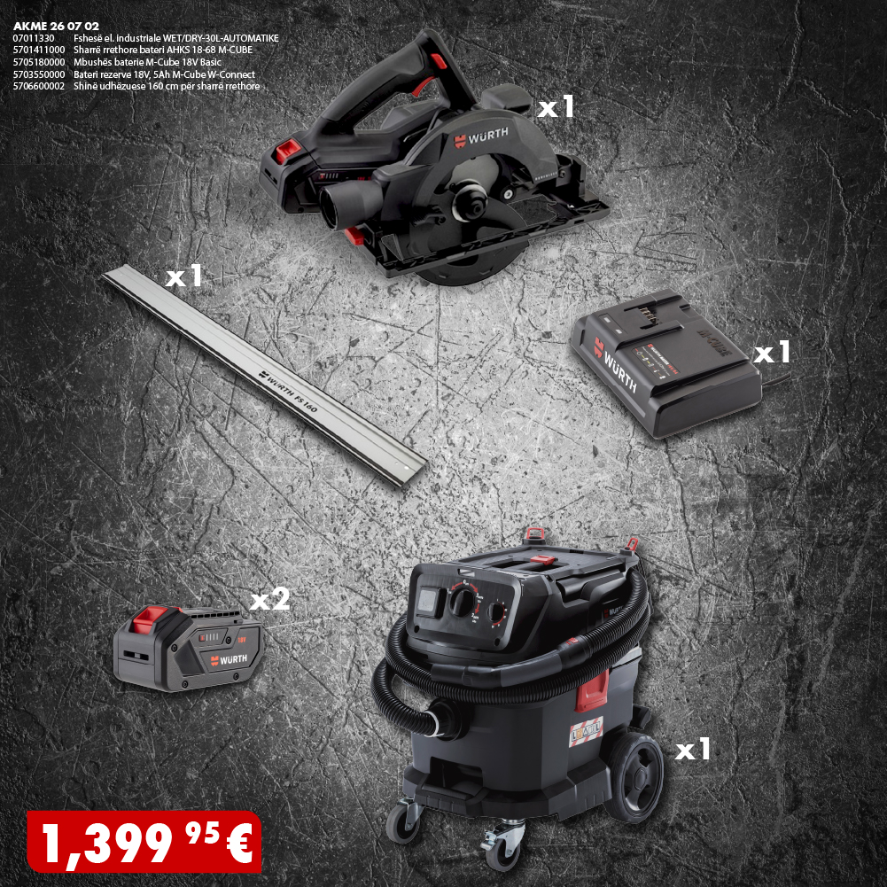 Set M-Cube 2n1 – Prerje Precize. Punë pa Kompromis