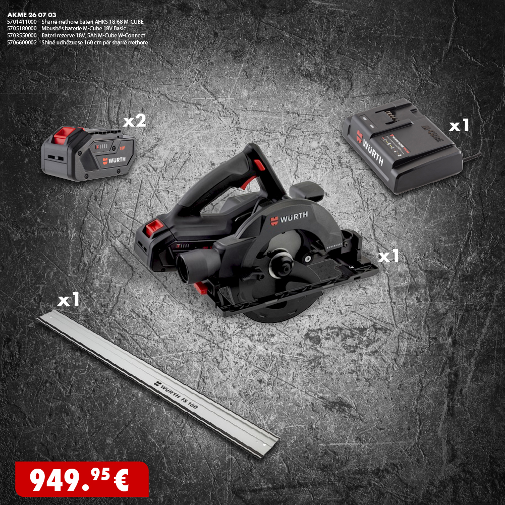 Set M-Cube 2n1 – Prerje Precize. Fuqi pa Kufij.