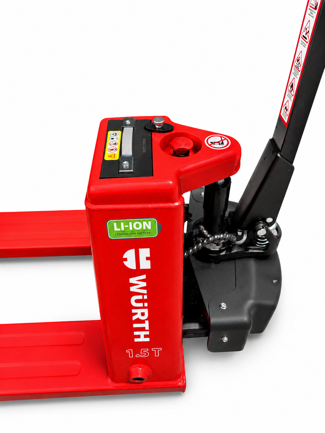 Paletar elektrik me bateri-Li-ion-48V/15Ah-1.5T