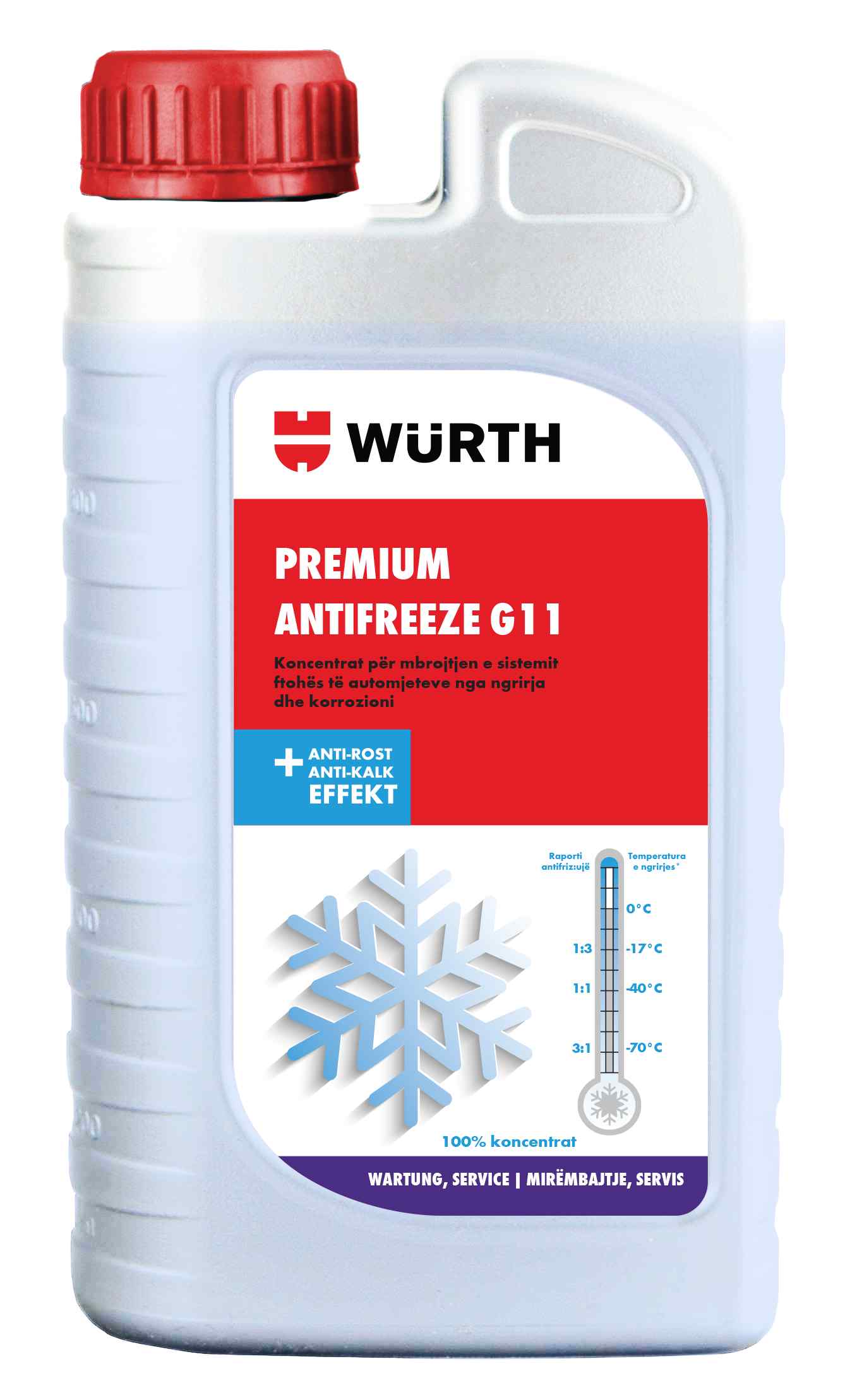 Antifriz LL G11-Koncentrat (-70°C)-1L