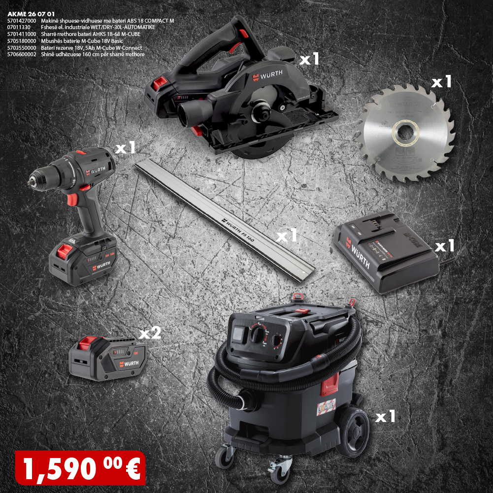Set M-Cube 3n1 - Më Shumë Fuqi. Më Pak Mundim