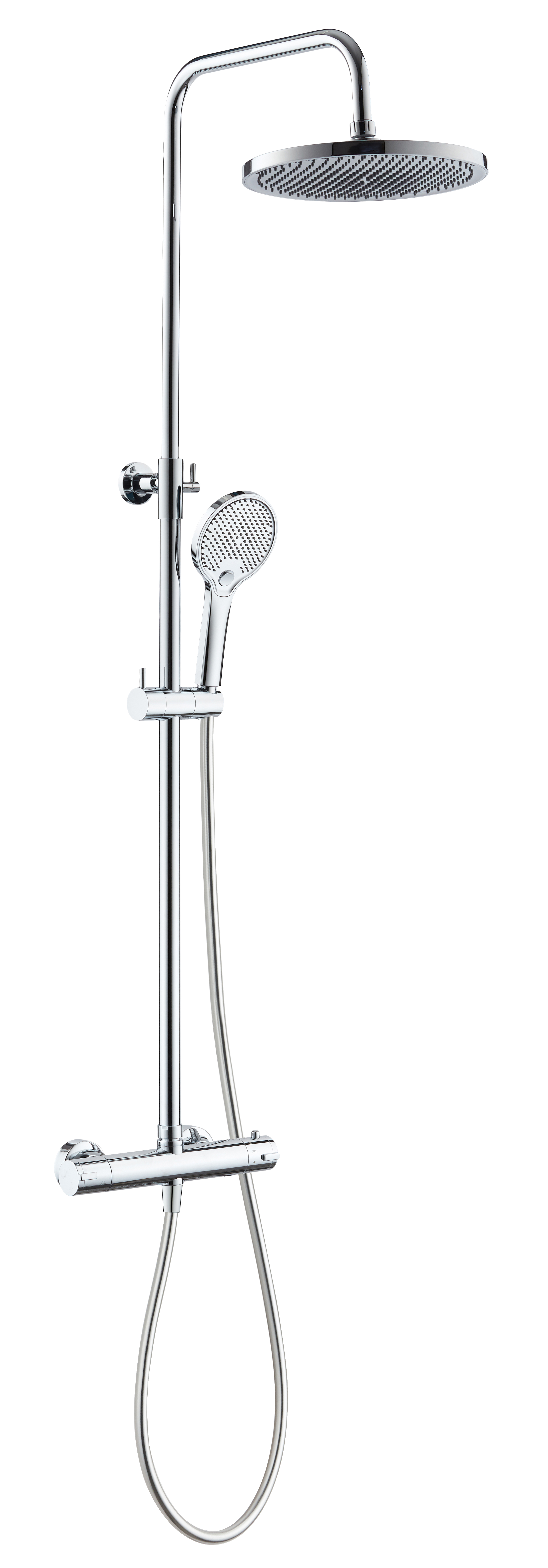 Set dushi me termostat-rrethor-DON-3F-krom