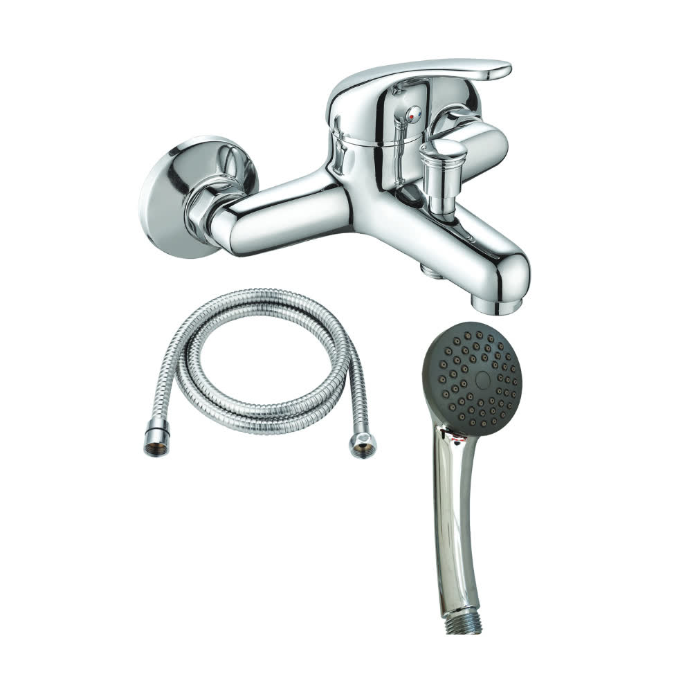 Rubinetë për vaskë+dush-UNA-40mm-13,5cm(VIS-UN02K)