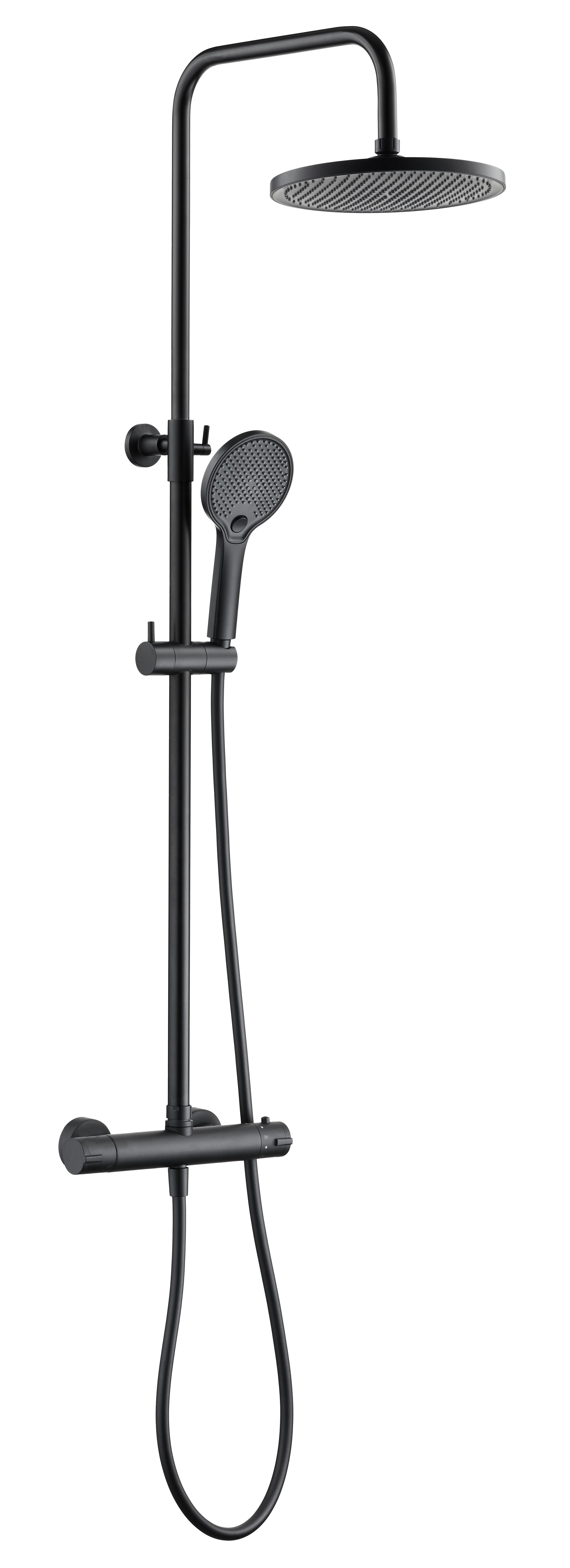 Set dushi me termostat-rrethor-DON-3F-i-i zi mat