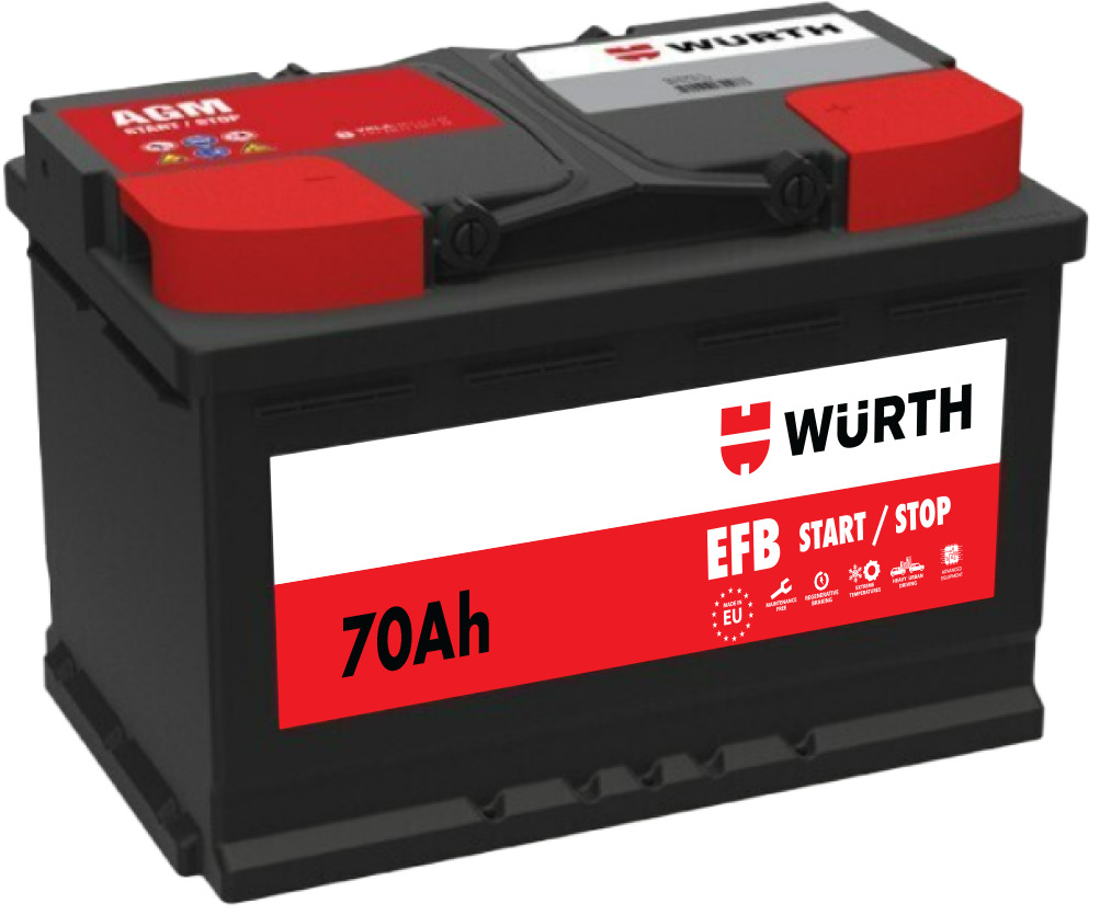 Bateri EFB-START/STOP-70Ah-760A